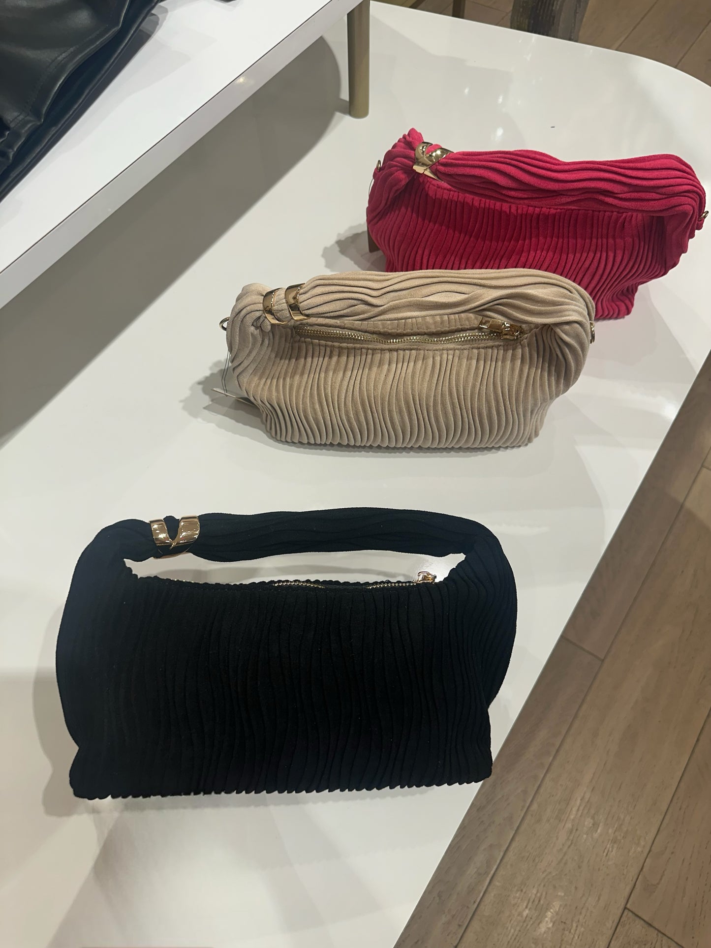 Corduroy Texture Purse