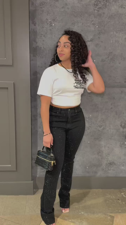 Black Diamond Stacked Jean